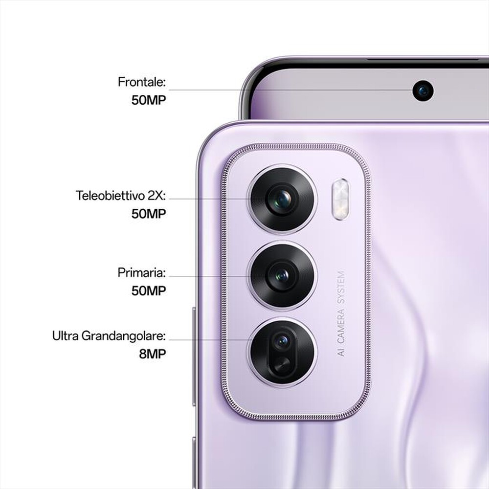 Immagine del prodotto OPPO - Smartphone RENO12 PRO 12+512-NEBULA SILVER