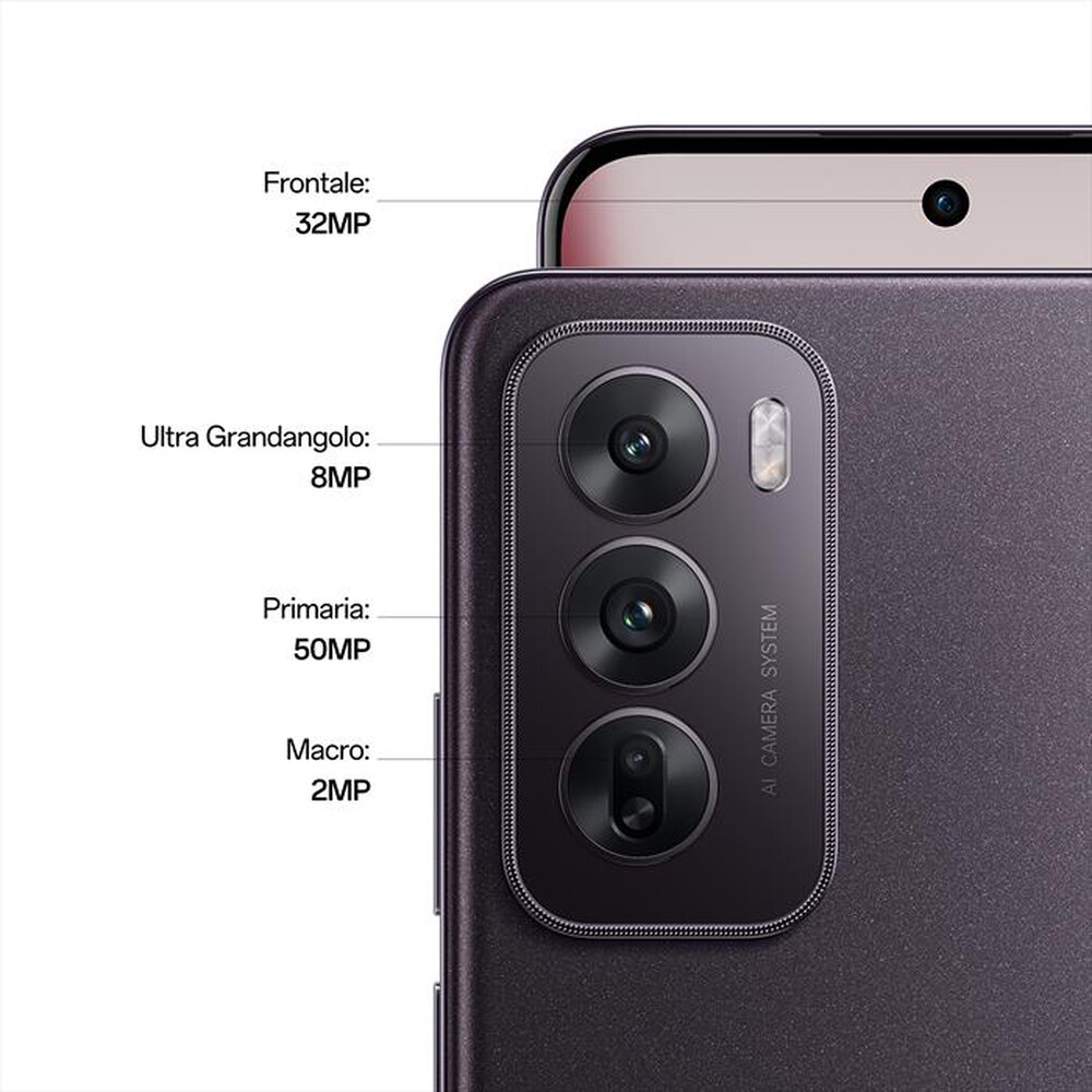 Immagine del prodotto OPPO - Smartphone RENO12 5G 12+256-BLACK BROWN
