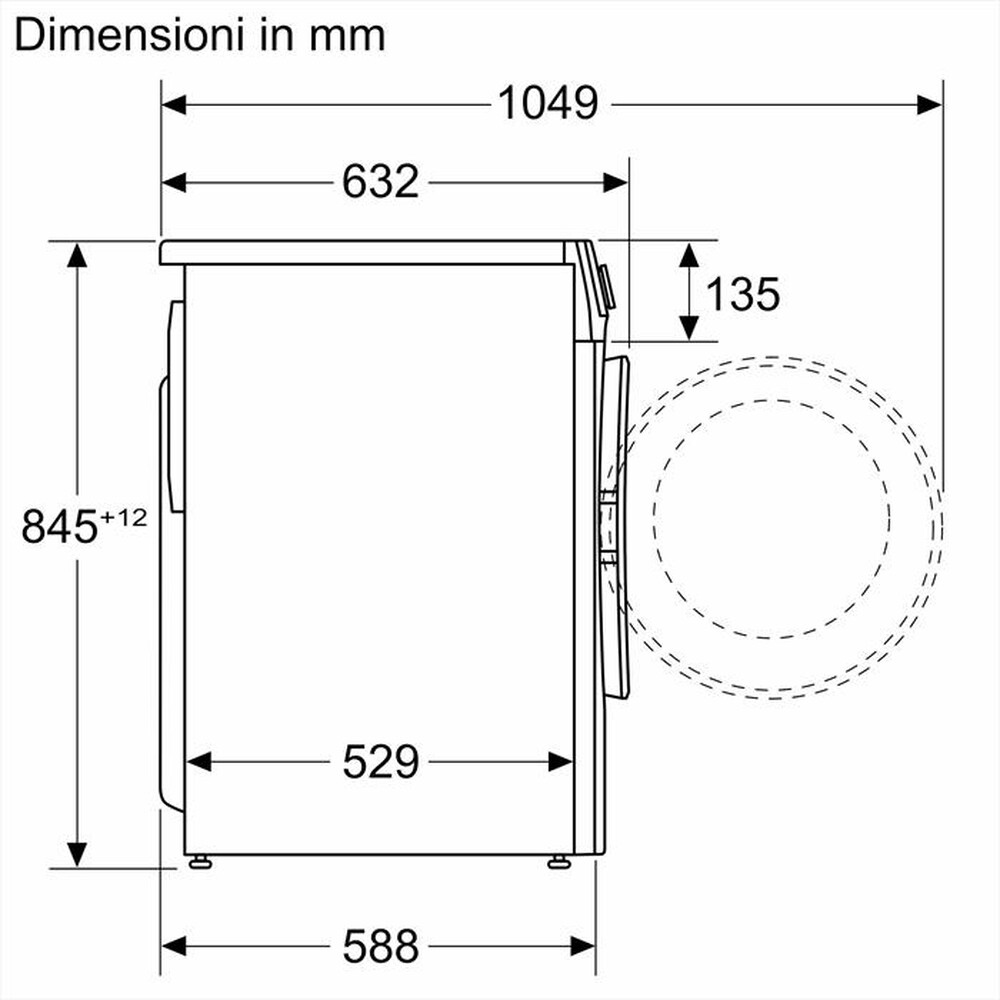Immagine del prodotto BOSCH - Lavatrice Serie 6 WGG244F0II 9Kg 1400g/m Classe A-Bianco