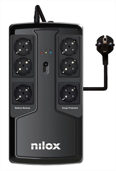 NILOX - Unit&agrave; UPS - OFFICE PREMIUM LI 850 VA-Nero
