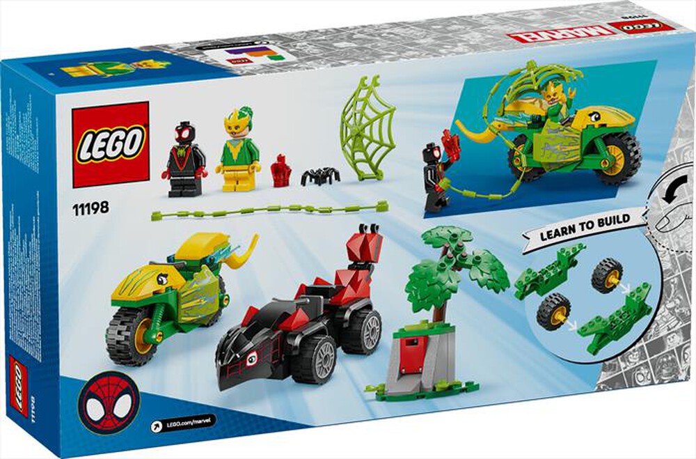 Immagine del prodotto LEGO - SPIDEY Inseguimento sui dino-veicoli 11198