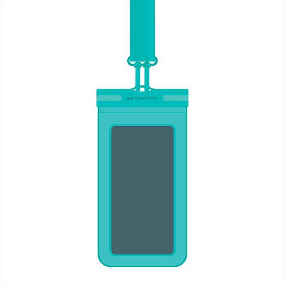 Immagine del prodotto CASEME - Custodia impermeabile galleggiante con tracolla-verde acqua