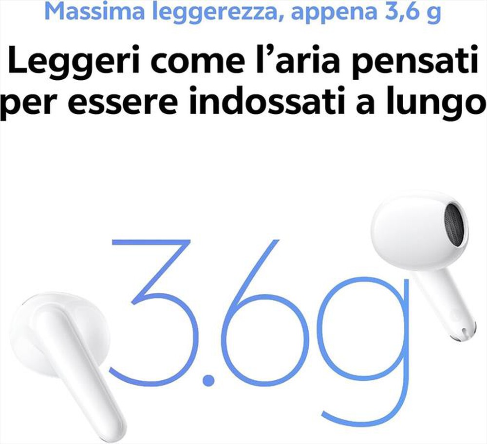 Immagine del prodotto VIVO MOBILE - Auricolare bluetooth BUDS AIR3-White
