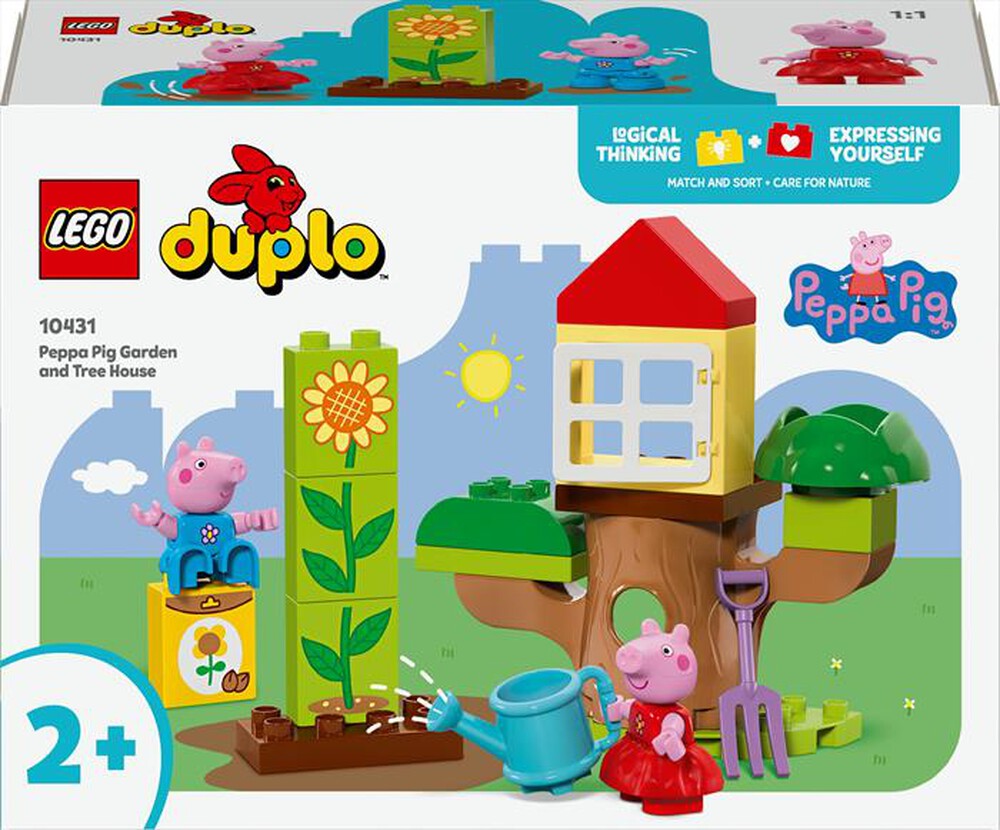 Immagine del prodotto LEGO - DUPLO Giardino e casa sull&rsquo;albero Peppa Pig 10431