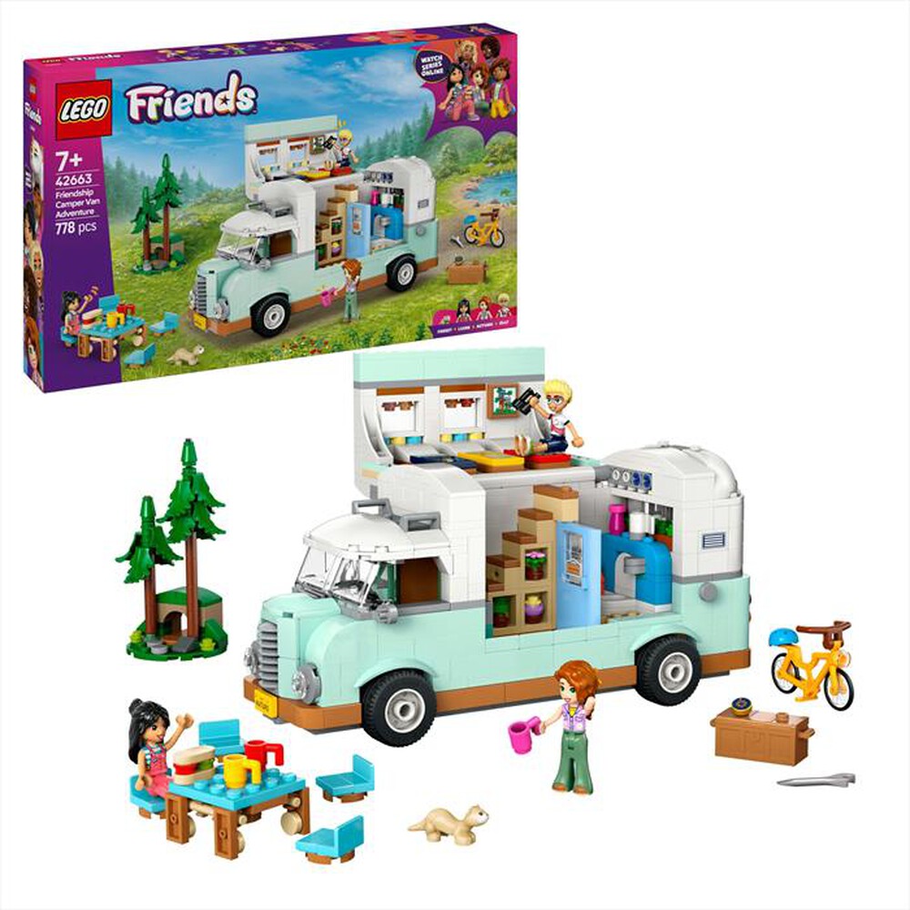 Immagine del prodotto LEGO - FRIENDS Avventura sul camper dell&rsquo;amicizia 42663