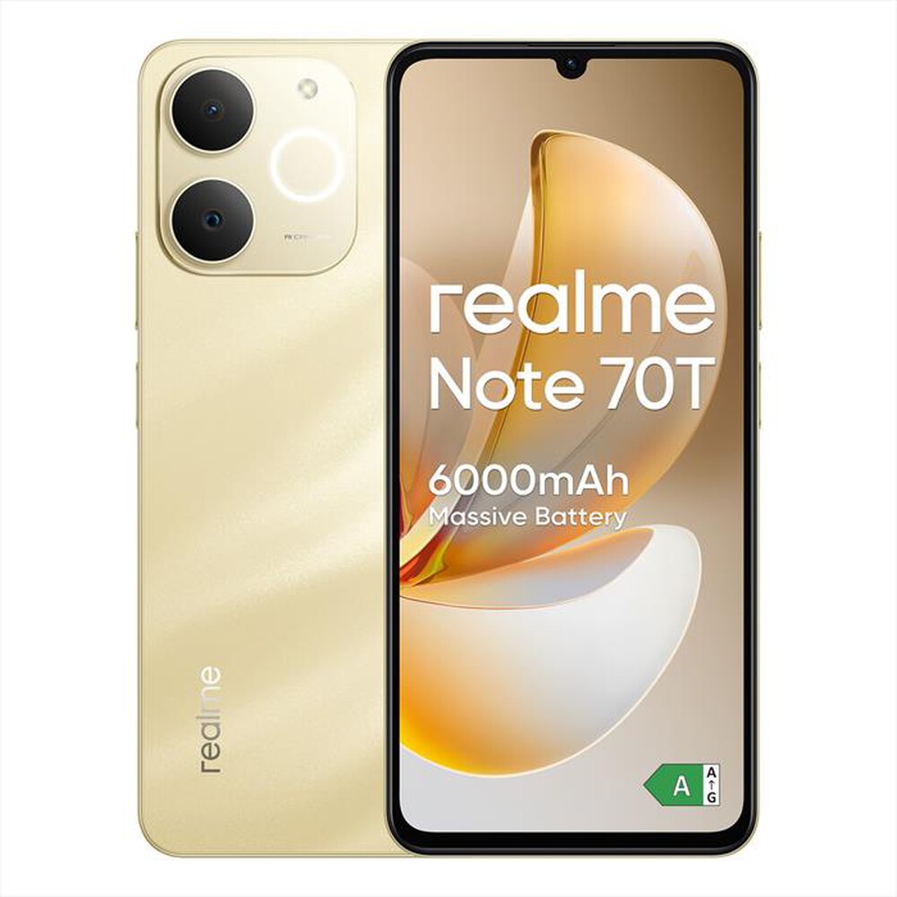 Immagine del prodotto REALME - REALME NOTE 70T SPECIAL EDITION (128GB 4GB) GOLD-BEACH GOLD