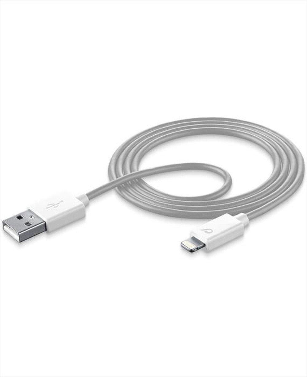 CELLULARLINE - USB Data Cable - Lightning-Bianco