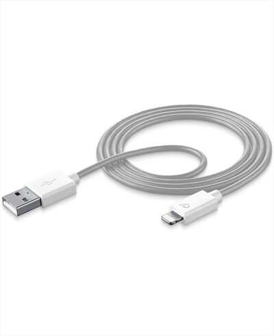 CELLULARLINE - USB Data Cable - Lightning-Bianco