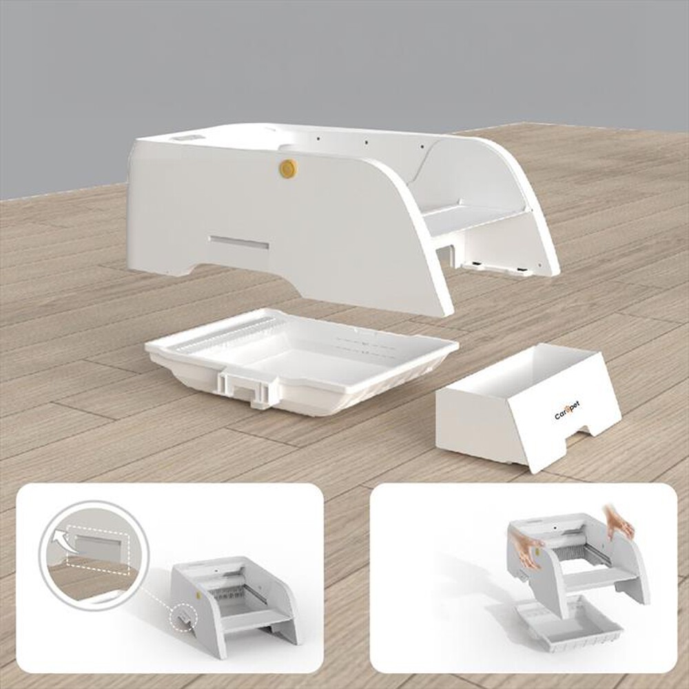 Immagine del prodotto CAREPET - LETTIERA AUTOPULENTE C102WC OPEN-Bianco