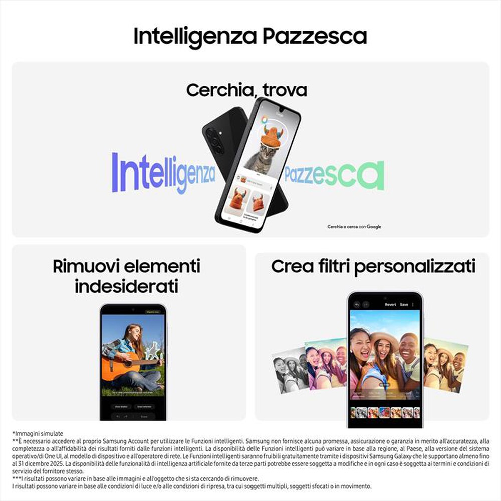 Immagine del prodotto SAMSUNG - Smartphone Galaxy A26 5G 256GB-Black