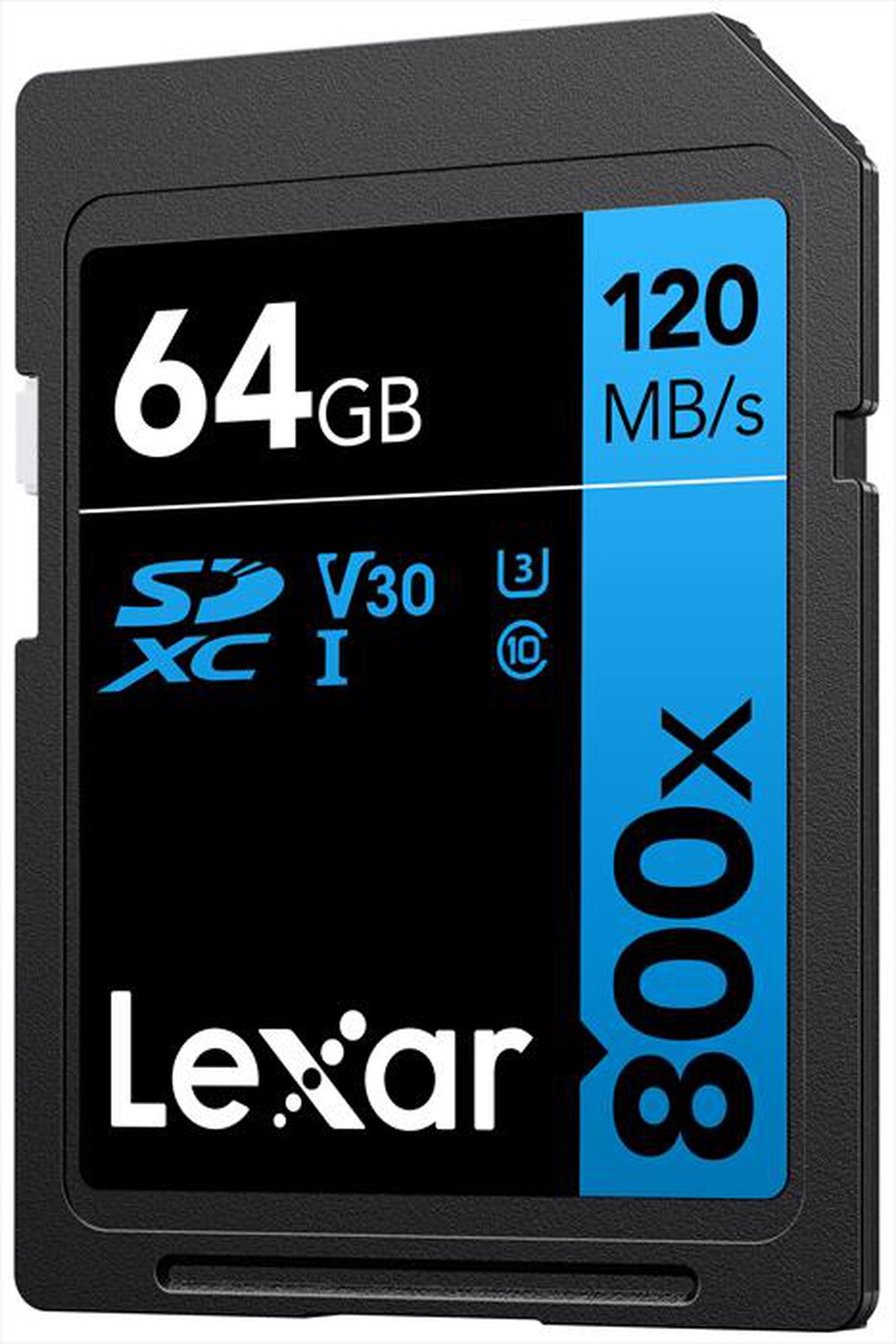 Immagine del prodotto LEXAR - 64GB SDXC PROFESSIONAL 800X-Black/Blue