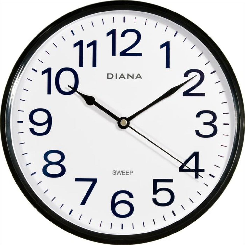 Immagine del prodotto ELITE-DIANA - Orologio da parete al quarzo 111 739/6-Nero