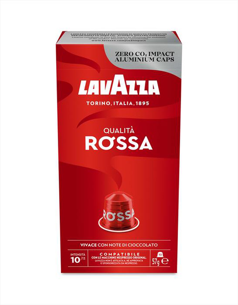 Immagine del prodotto LAVAZZA - Qualit&agrave; Rossa - 10 caps-Rosso
