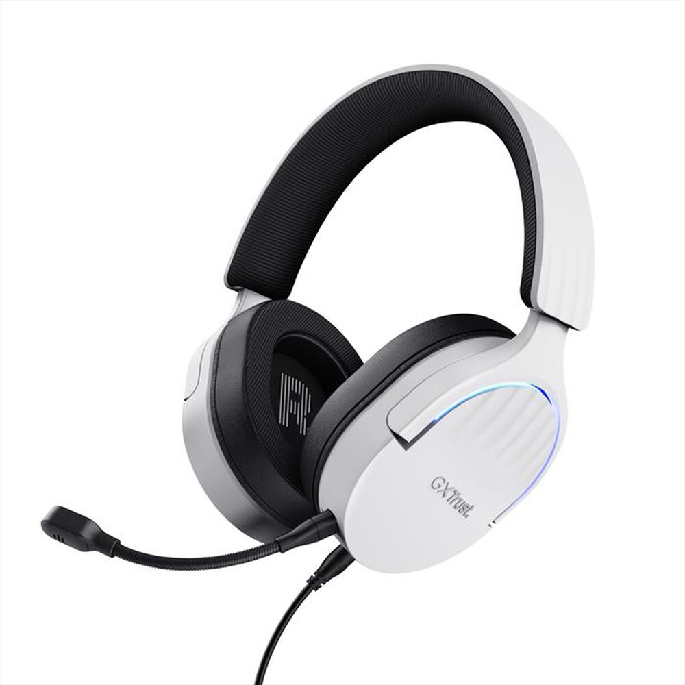 Immagine del prodotto TRUST - Cuffie PC GXT490W FAYZO 7.1 USB-White