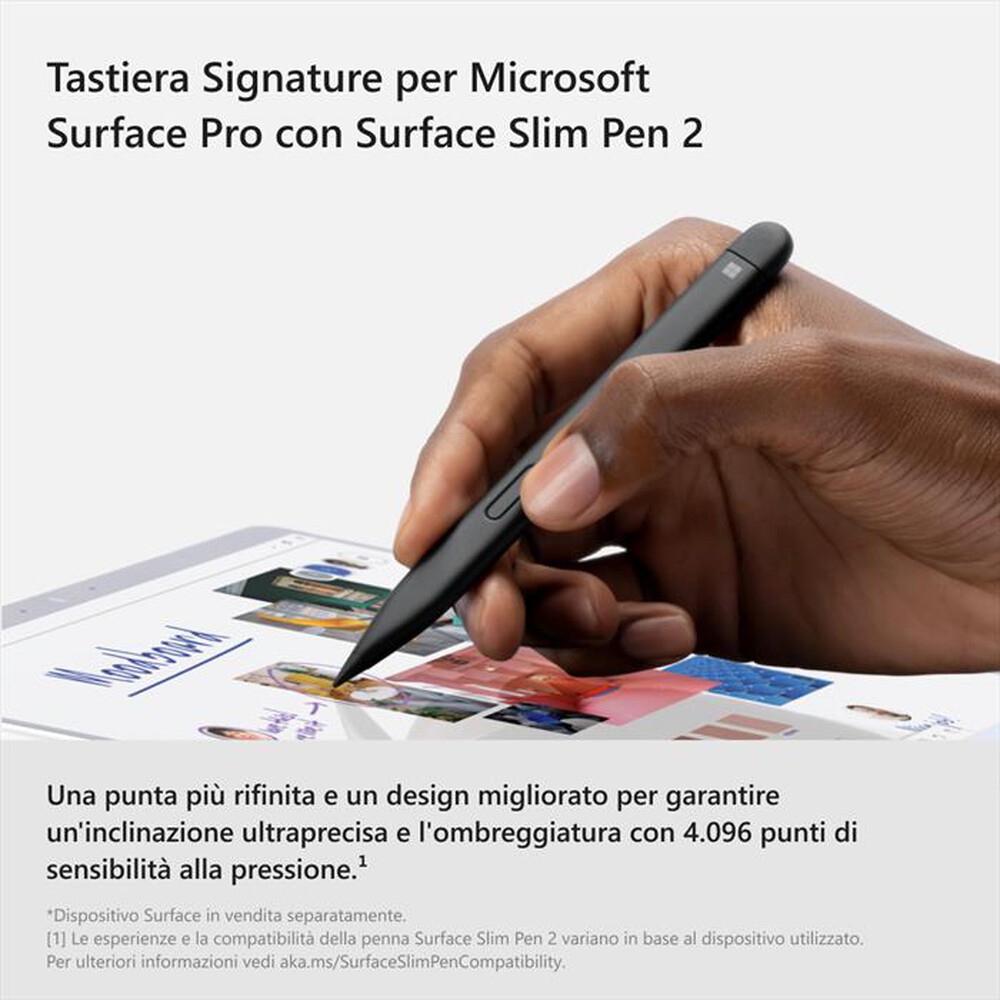 Immagine del prodotto MICROSOFT - TASTIERA SIGNATURE PER SURFACE PRO-zaffiro