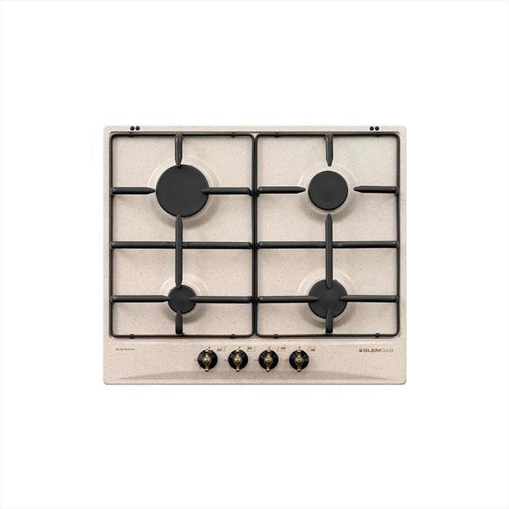 Immagine del prodotto GLEM GAS - Piano cottura a gas GT64SA 4 fuochi 58,5cm-Avena