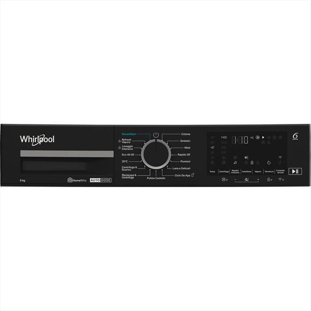 Immagine del prodotto WHIRLPOOL - Lavatrice WPM 911W ADS IT 9 Kg Classe A