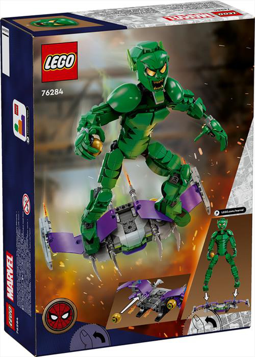 Immagine del prodotto LEGO - SUPER HEROES Personaggio costruibile Goblin 76284