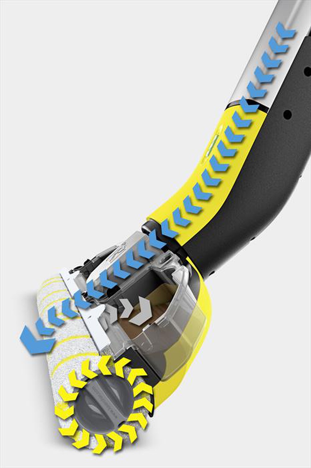 Immagine del prodotto KARCHER - Spazzolone a vapore EWM 2-Giallo/Nero