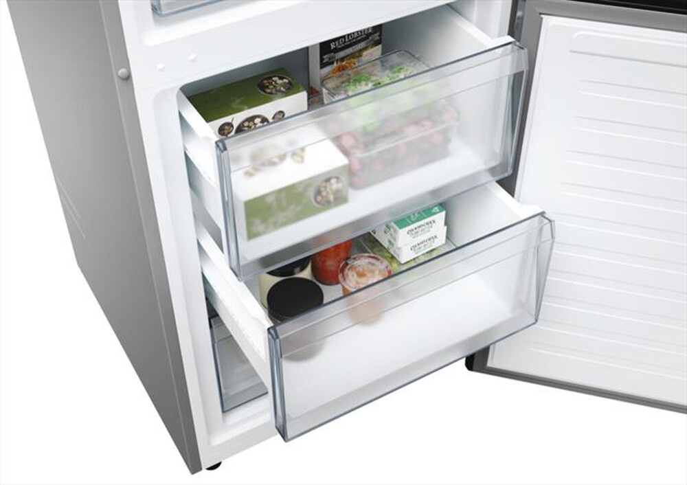Immagine del prodotto CANDY - Frigorifero combinato CNCQ2T620EX Classe E 409 lt-Stainless steel