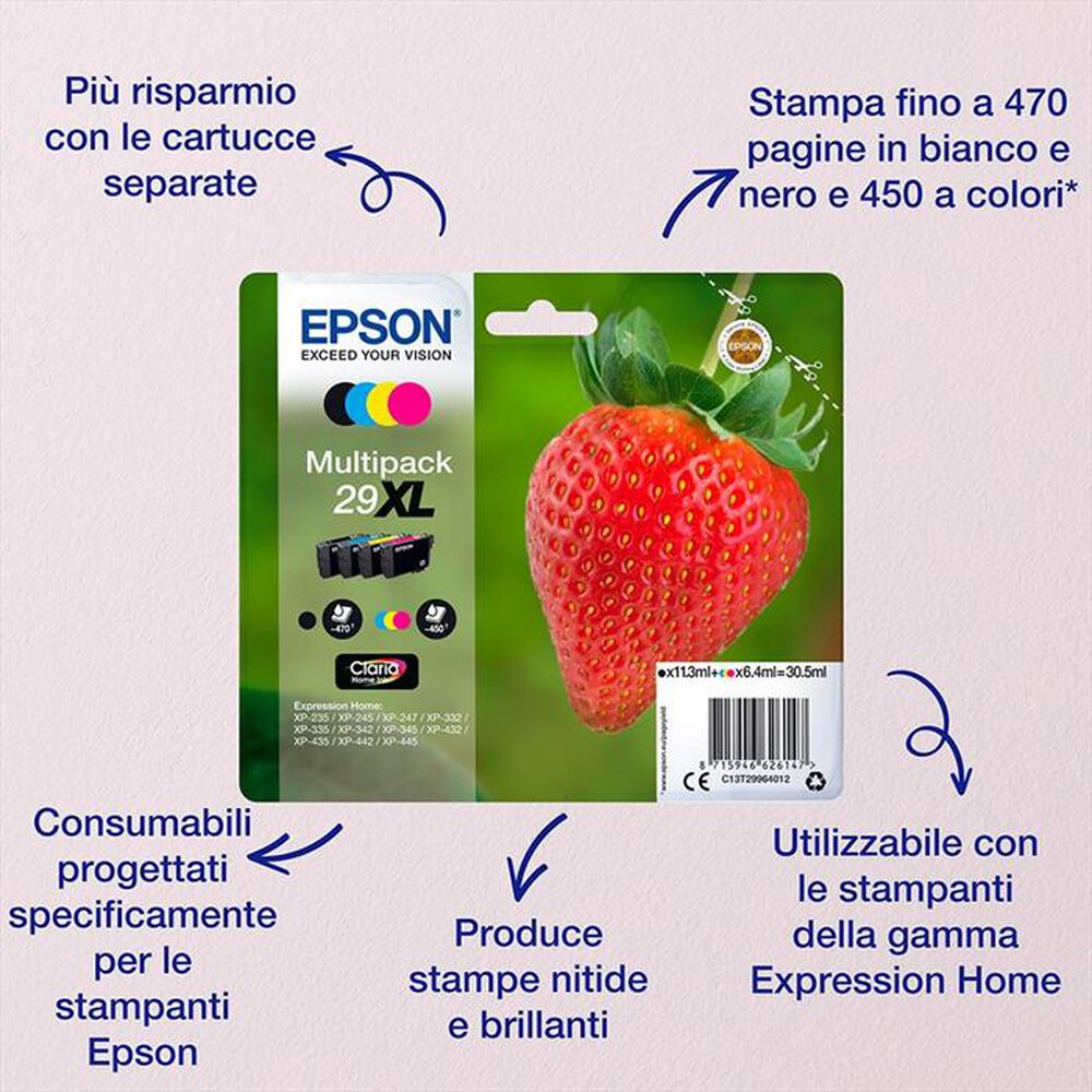 Immagine del prodotto EPSON - C13T12924022-Ciano