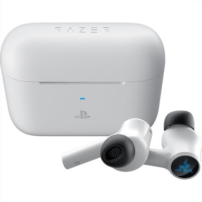 RAZER - Auricolari HAMMERHEAD HYPERSPEED (PLAYSTATION)-Bianco