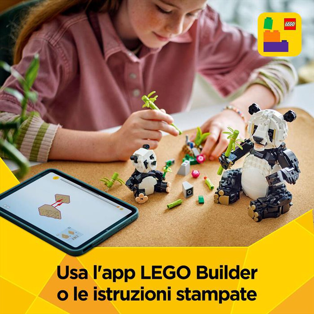 Immagine del prodotto LEGO - CREATOR Animali selvatici: famiglia di panda 31165