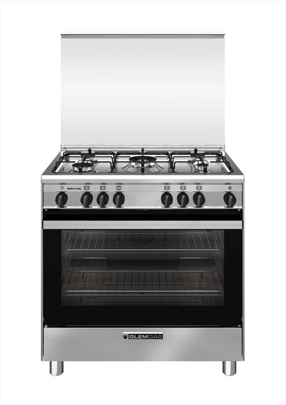 GLEM GAS - Cucina SA865VI Classe A-Inox