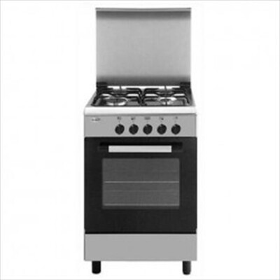 GLEM GAS - Cucina a gas AE55MI3 Classe A-Inox