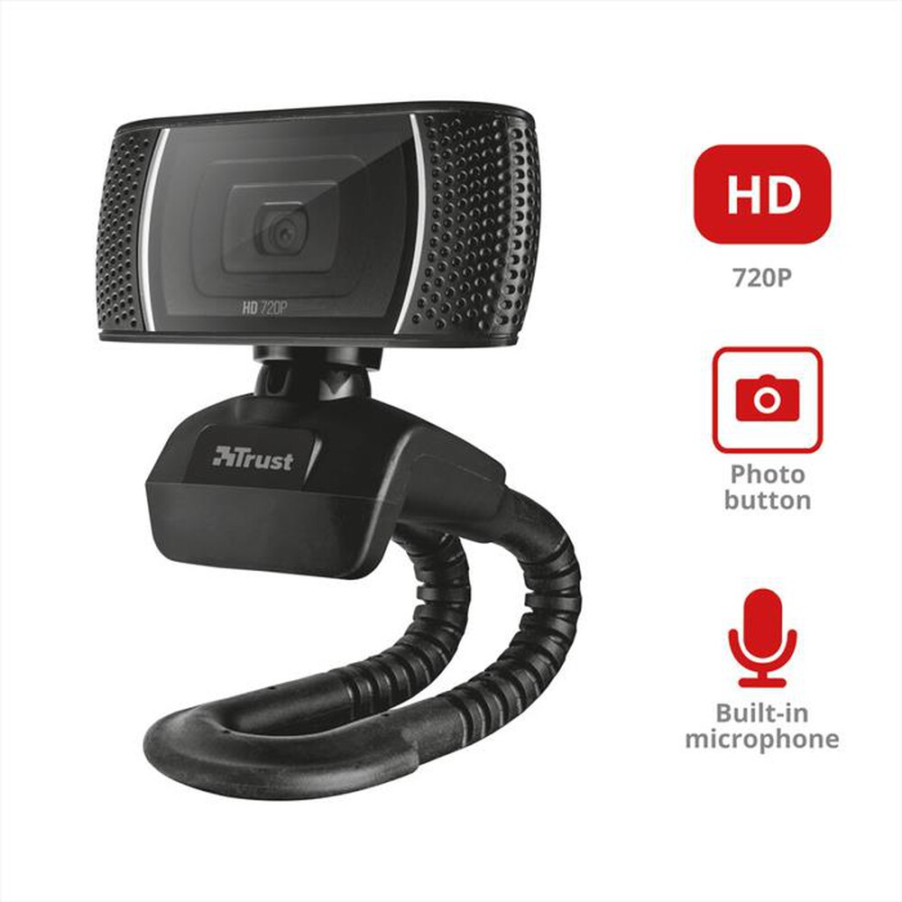 Immagine del prodotto TRUST - Trino HD video webcam-Black