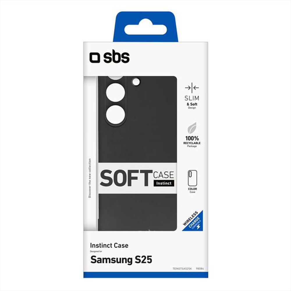 Immagine del prodotto SBS - Cover Instinct TEINSTSAS25K per Samsung S25-Nero