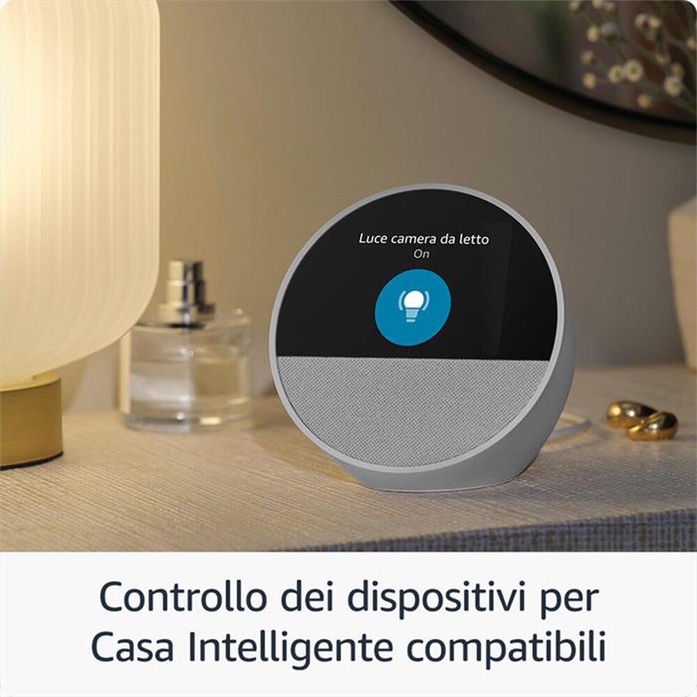 Immagine del prodotto AMAZON - NUOVO AMAZON ECHO SPOT (MODELLO 2024)-Nero