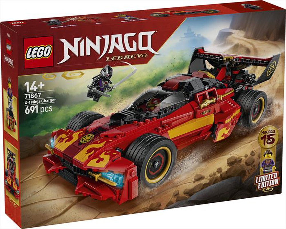 Immagine del prodotto LEGO - NINJAGO Super-bolide Ninja X-1 - 15&deg; Ann - 71867