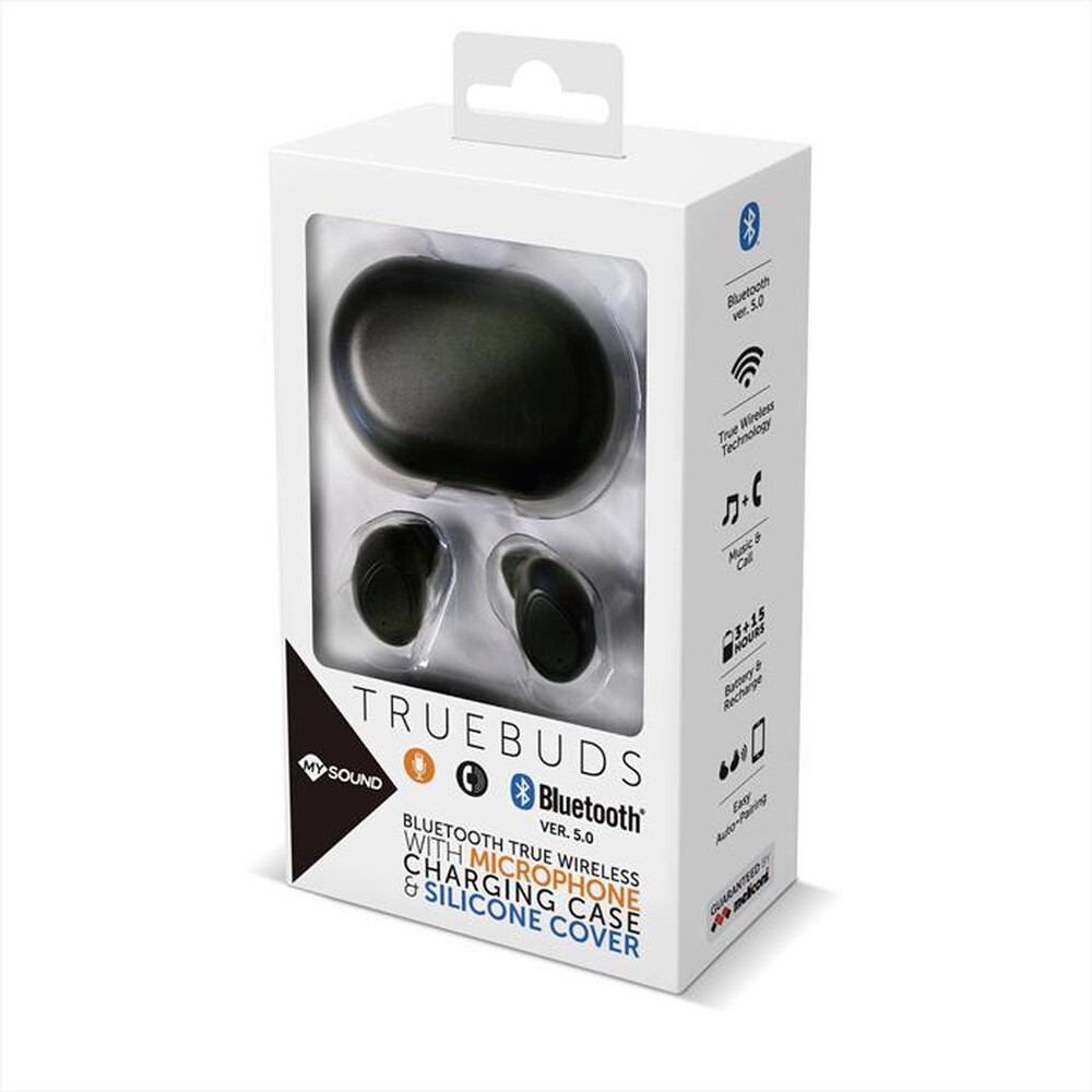 Immagine del prodotto MELICONI - TRUE BUDS 5.0-Plastica, colore nero