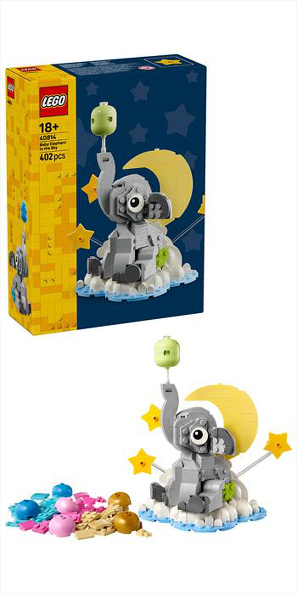Immagine del prodotto LEGO - Elefantino tra le stelle - 40814