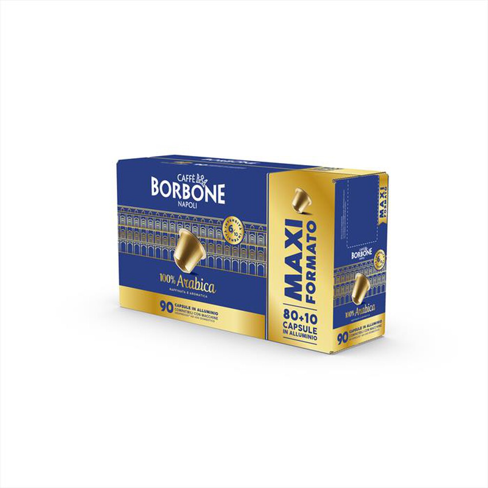 Immagine del prodotto CAFFE BORBONE - NESPRESSO ALLUMINIO 100% ARABICA 80+10 PZ