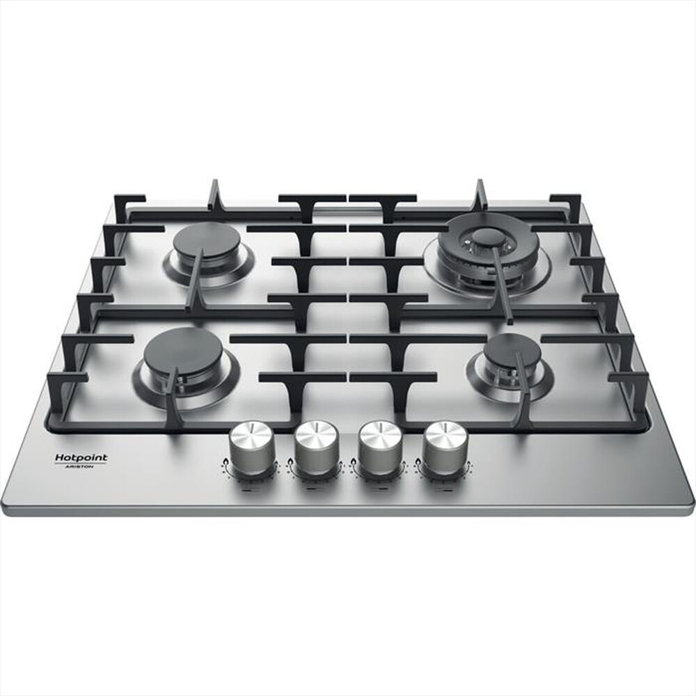 HOTPOINT ARISTON - Piano cottura a gas PPH 60G DF/IX HOB OA 4 fuochi