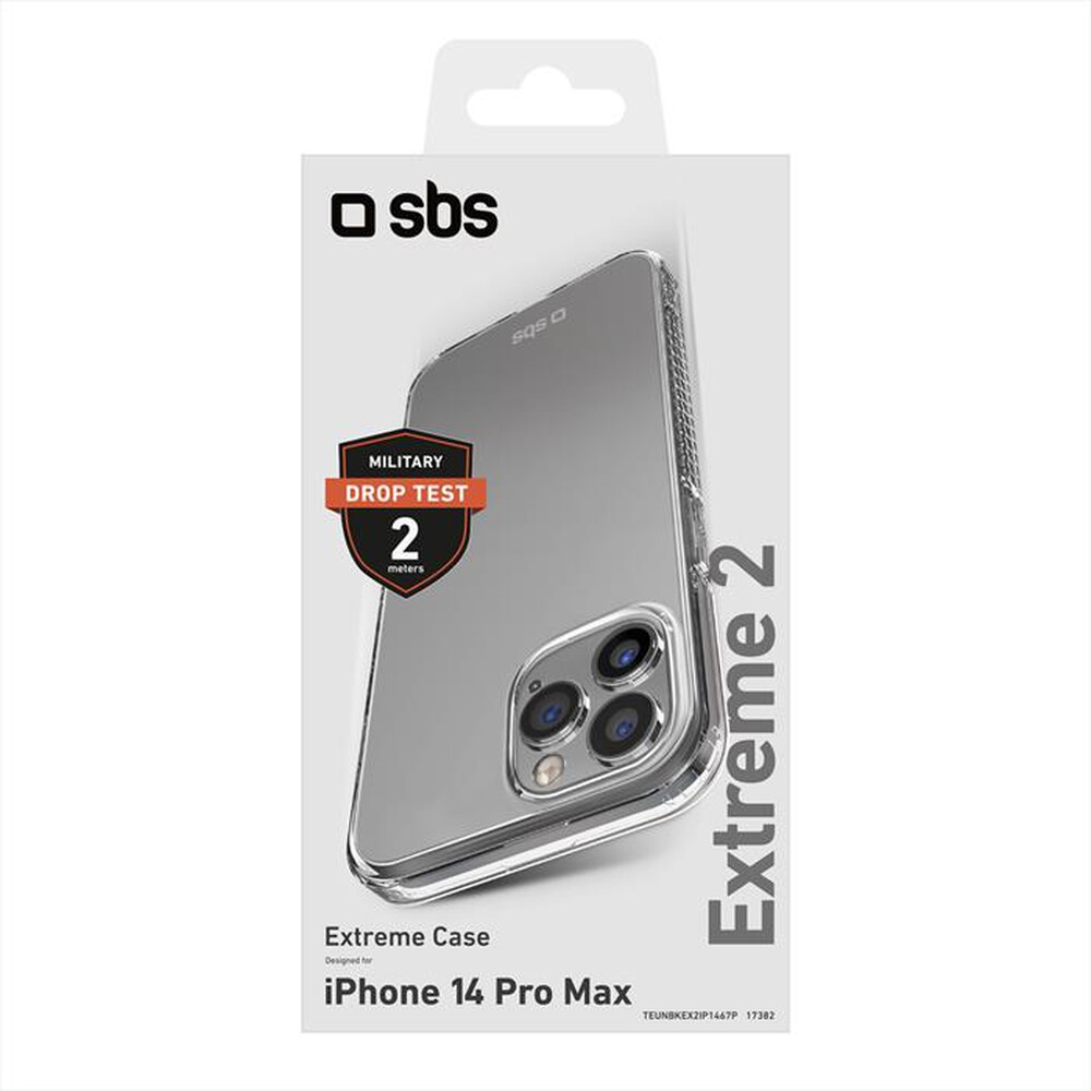 Immagine del prodotto SBS - Cover TEUNBKEX2IP1467P per iPhone 14 Pro Max-Trasparente