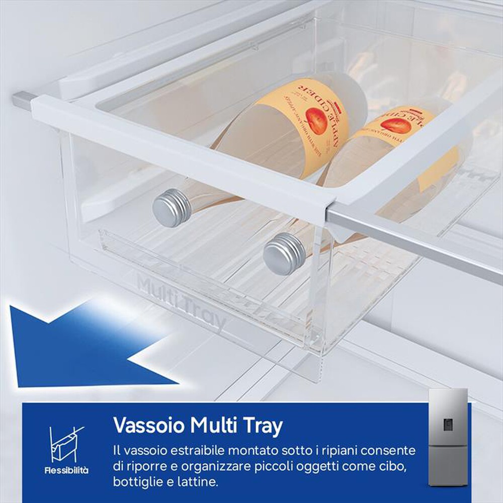 Immagine del prodotto SAMSUNG - Frigorifero combinato RB50DG632ES9EF ClasseE 505lt-Inox
