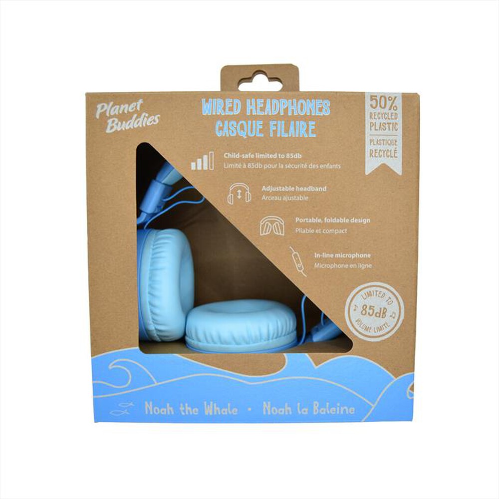 Immagine del prodotto PLANET BUDDIES - Cuffie wired NOAH THE WHALE-Blu - Blue
