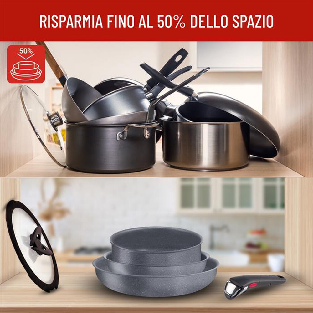 Immagine del prodotto LAGOSTINA - Set pentole Ingenio Mineralis Green 012164600005