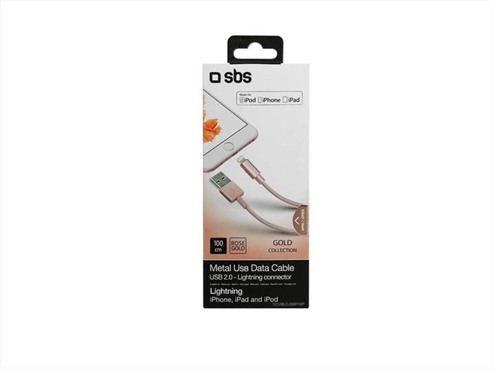 Immagine del prodotto SBS - TECABLEUSBIP5BP-ROSA