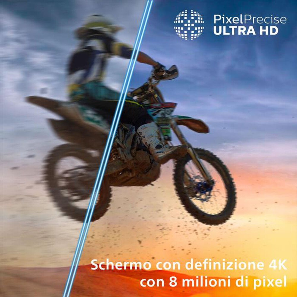 Immagine del prodotto PHILIPS - Smart TV Ambilight QLED 4K 50" 50PUS8400-Black