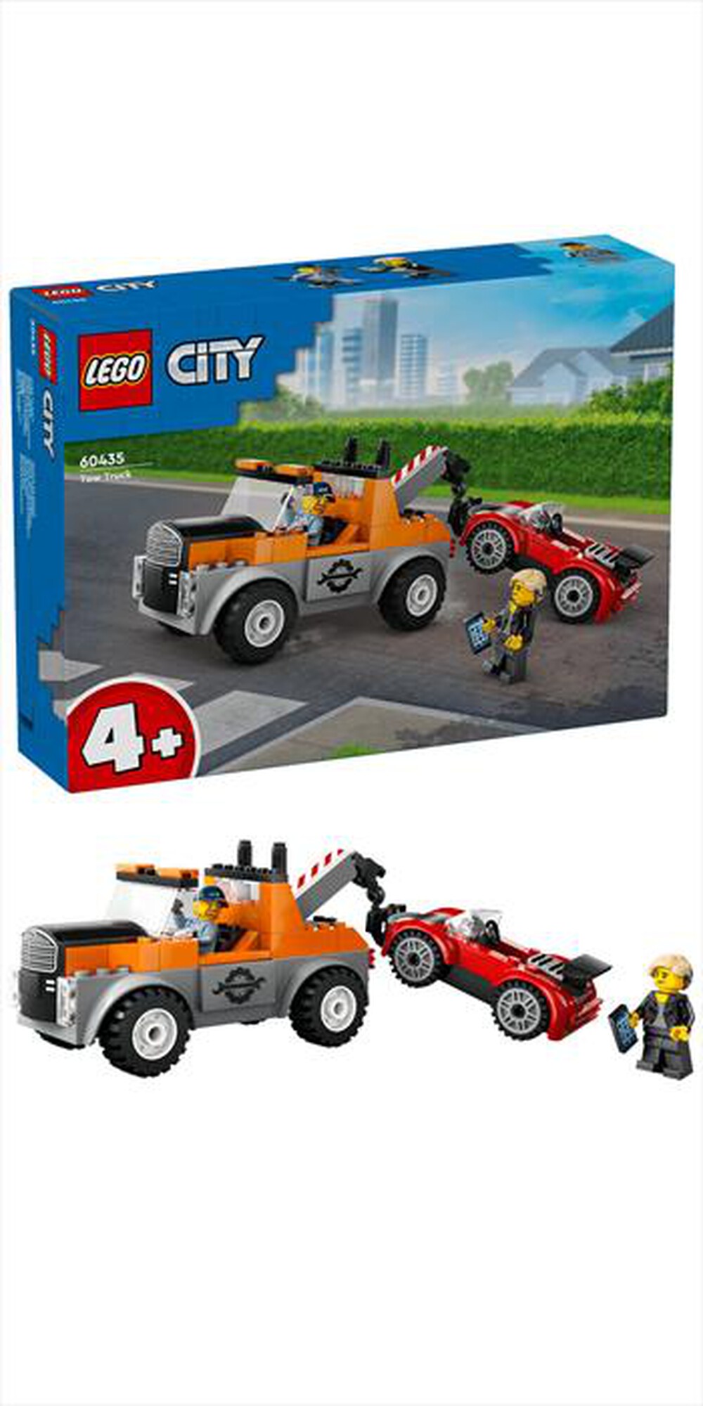 Immagine del prodotto LEGO - CITY Autogr&ugrave; e officina auto sportive 60435