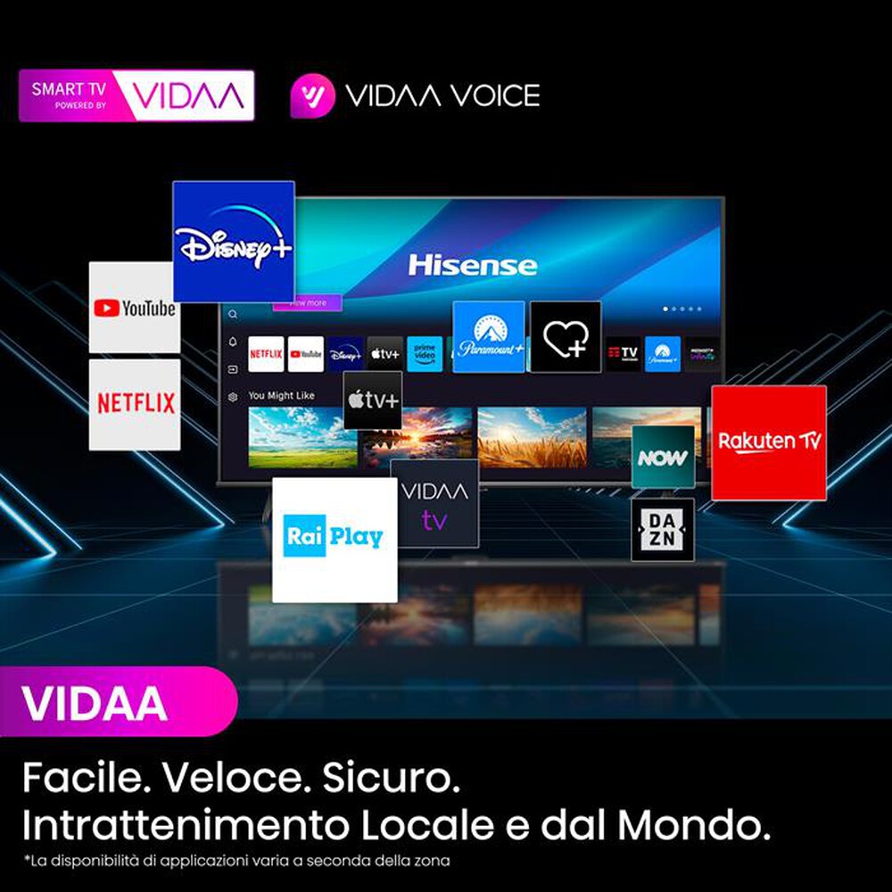 Immagine del prodotto HISENSE - Smart TV Q-LED UHD 4K 50" 50A79NQ-NERO