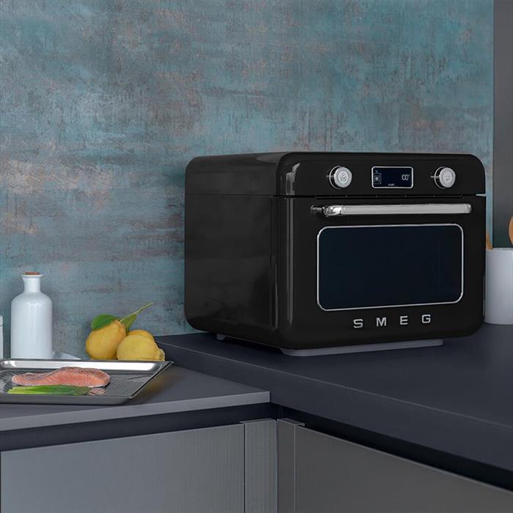 Immagine del prodotto SMEG - Forno combinato a vapore da appoggio COF01BLEU-Nero