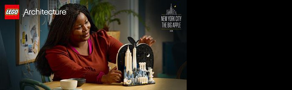 Immagine del prodotto LEGO - ARCHITECTURE New York City La Grande Mela - 21066-Multicolore