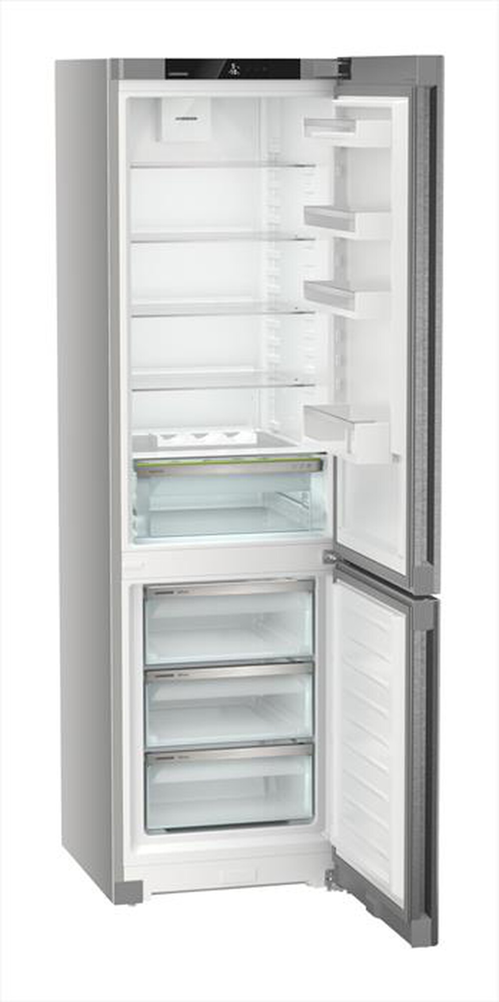 Immagine del prodotto LIEBHERR - Frigorifero combinato CNSDC 5703-22 Classe C 371lt-Acciaio SmartSteel / Silver