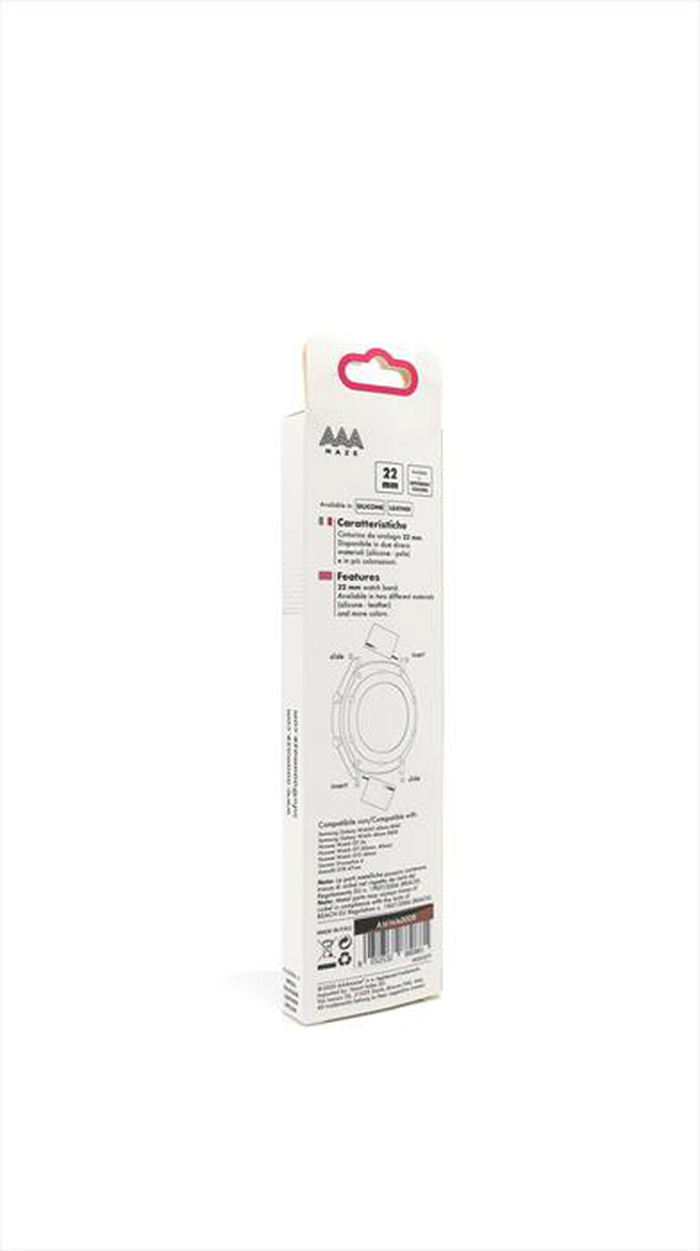 Immagine del prodotto AAAMAZE - CINTURINO IN PELLE 22 MM MARRONE-Marrone