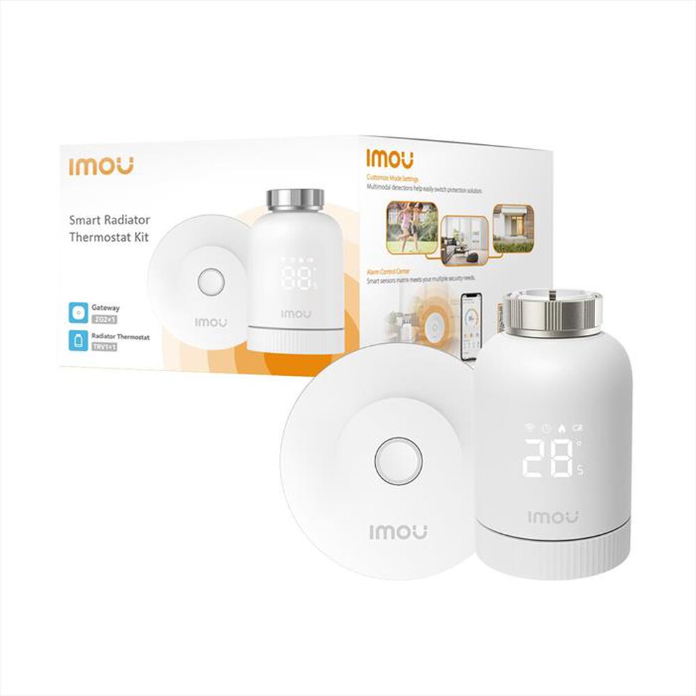 Immagine del prodotto IMOU - KIT Termostato TRV1 + HUB-Bianco